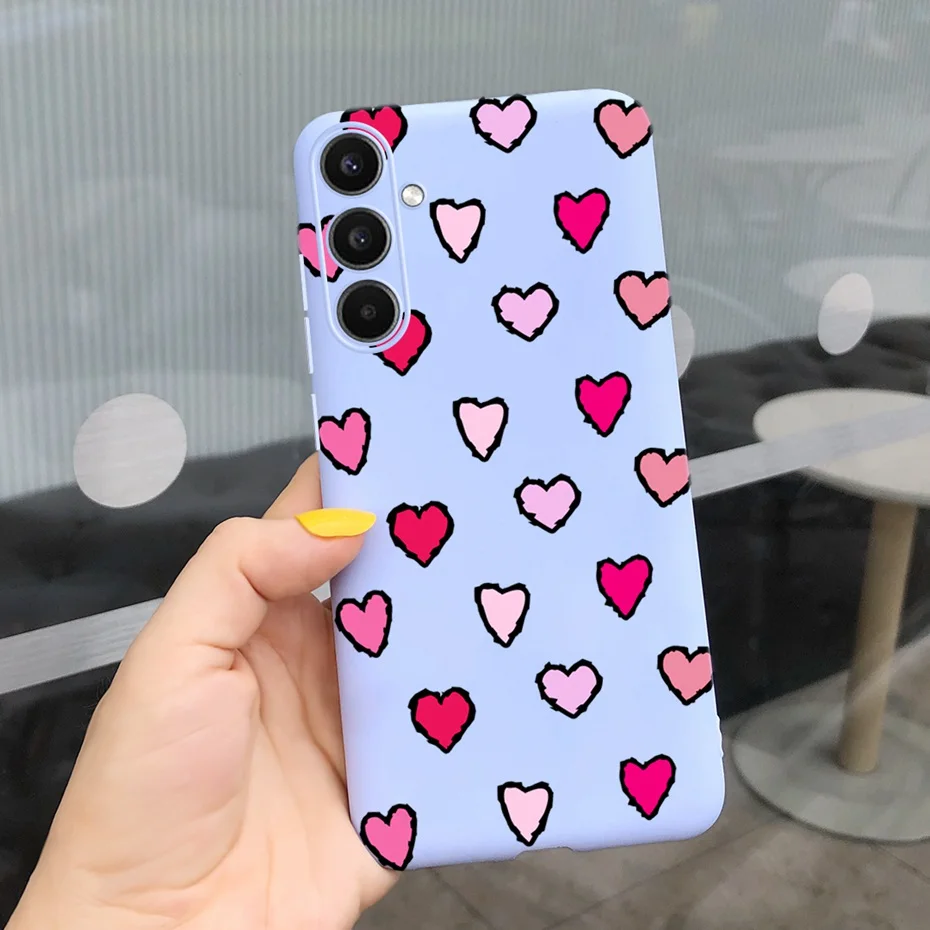 Cute Love-Heart Macaroon Silicone Phone Case