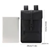 TINYAT New Men's Leather Backpack laptop Backpack for 14 15 inch Waterproof Travel Backpack for School Hiking Finshing Backpack 3