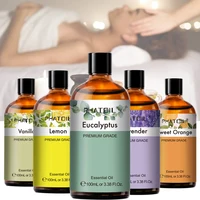 PHATOIL 100ml Natural Essential Oil For Skin Aromatherapy Lemongrass Eucalyptus Lavender  Peppermint Fragrance Essential Oils