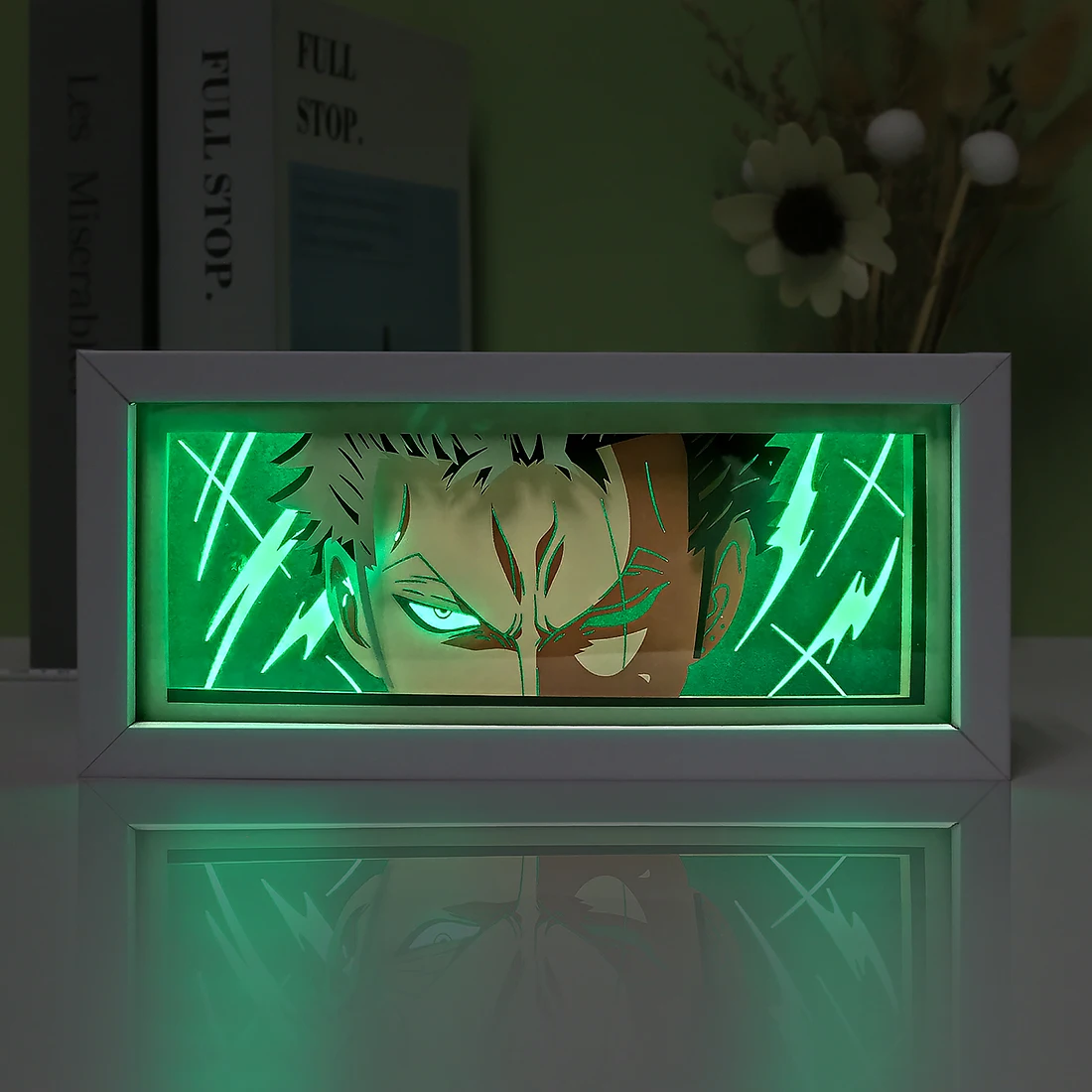 Anime Light Box Eyes 3D Paper Cut Kids Night Light Shadow Box Led Room Light Anime Lamp For Children\'S Room Desk Light Kids Gift