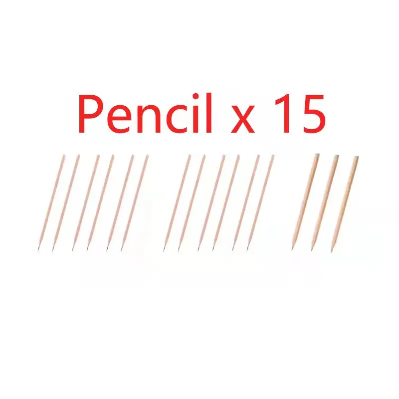 15 pencil