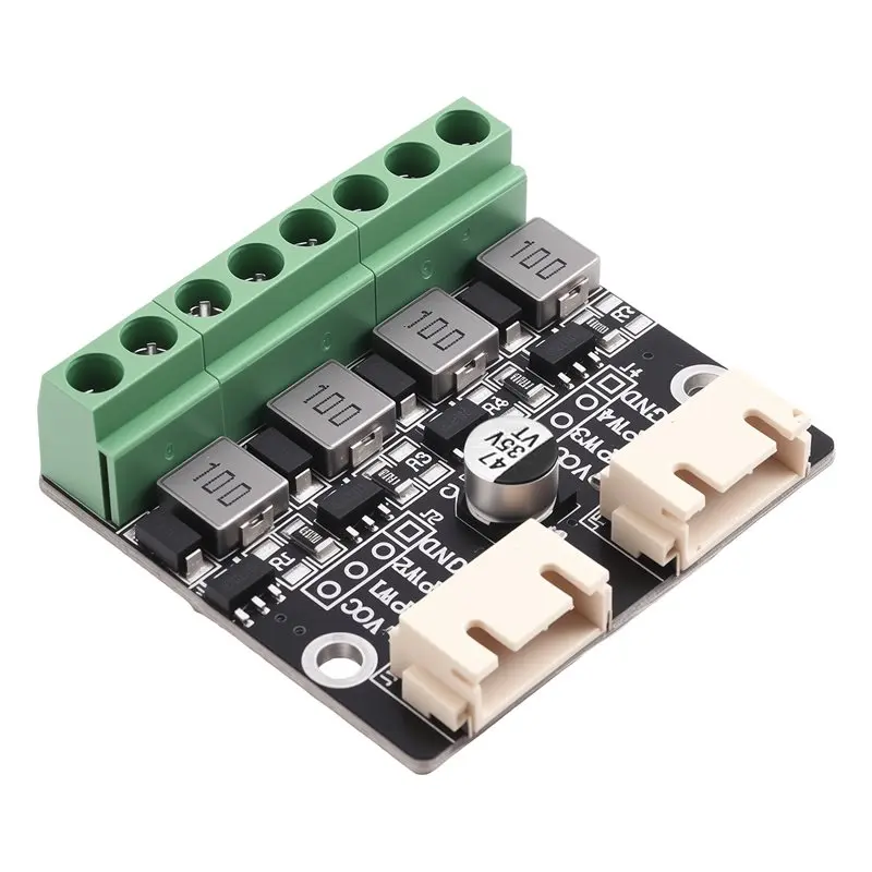 PT4115 4채널 1-10 스트링 LED 정전류 드라이버 모듈은 출력 전류를 조정 및 맞춤 설정할 수 있습니다.