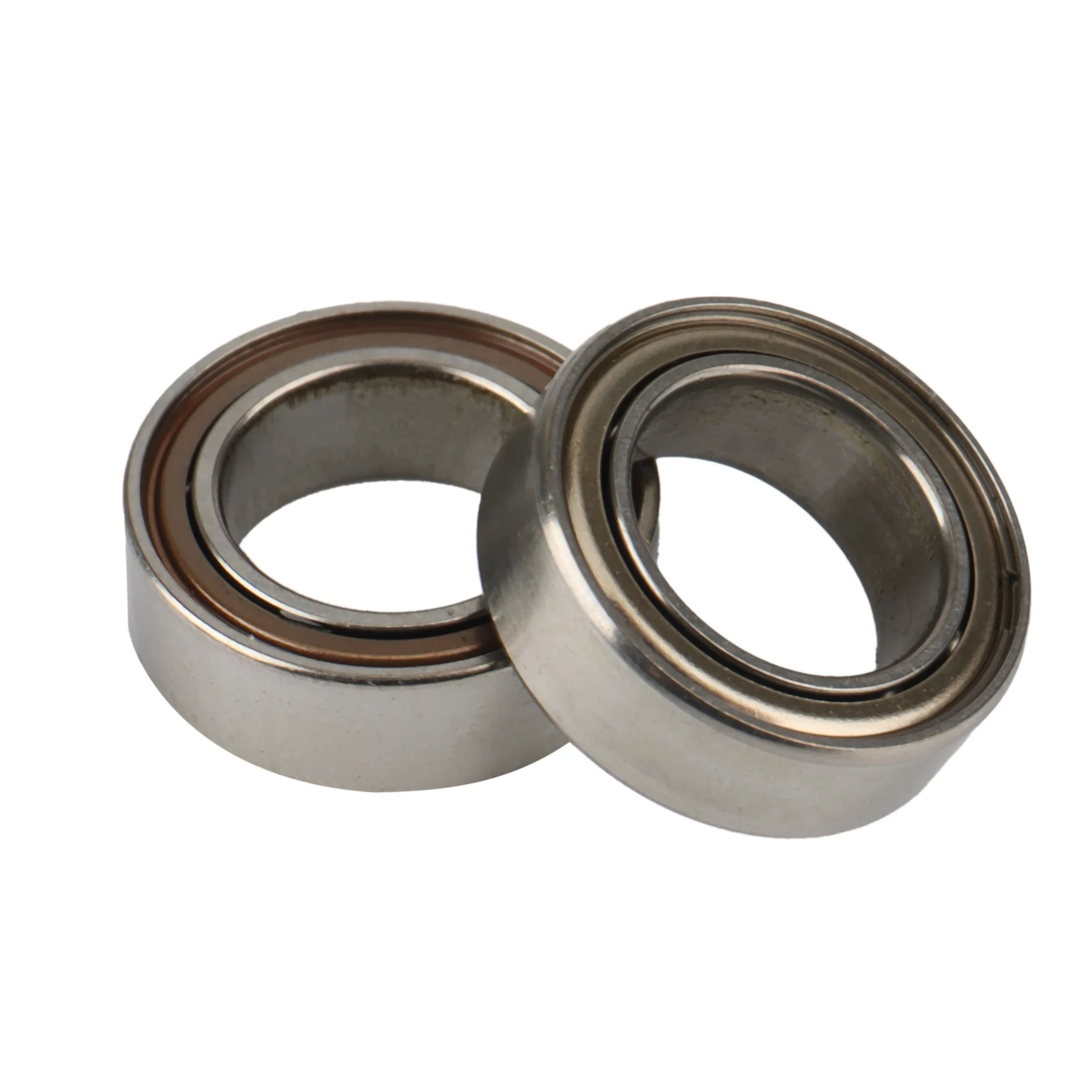 8 Stück RC-Auto Metallreifen - Gelb und Weiß 1.9"