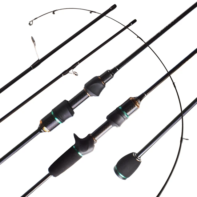 0.6-8g UL Fishing Rod Casting Spinning Rod Ultralight Carbon Fiber