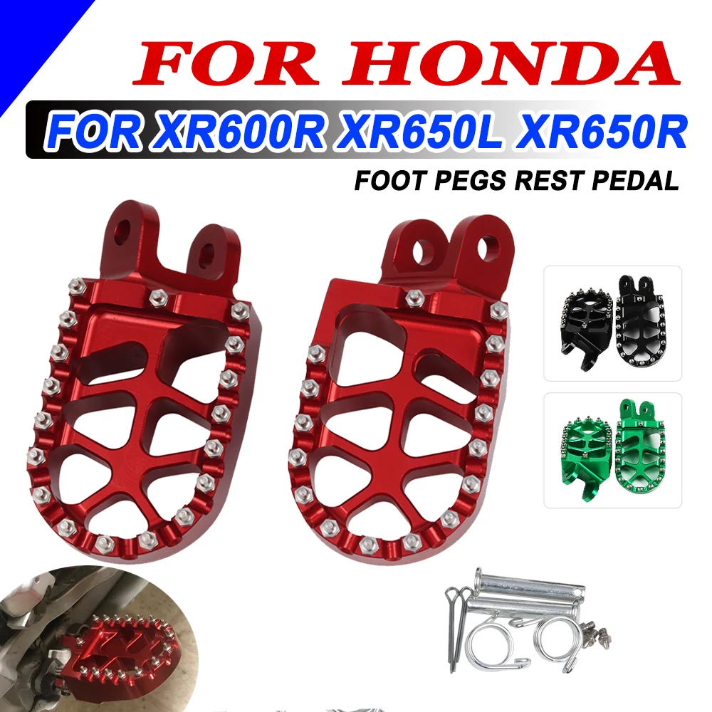 Для HONDA XR600R 1989-2000 XR650L XR650R XR600 R L XR 650R 600R 600L аксессуары для мотоциклов Подножки педаль