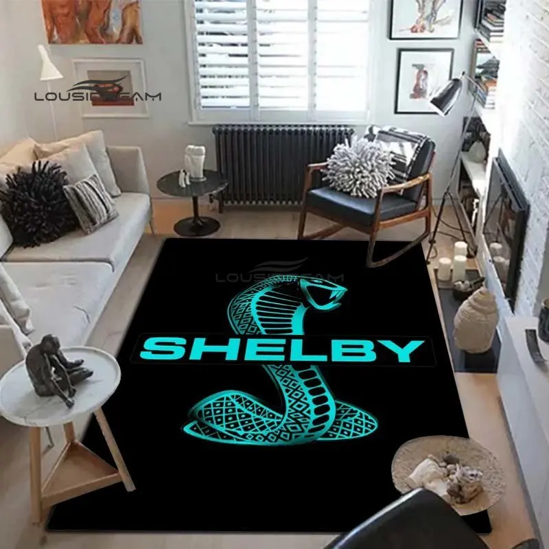 Mustang LOGO Carpets and Rug SHELBY Carpet Living Room Bedroom Decorate Large Area Soft Carpet Kids Room Rug 3