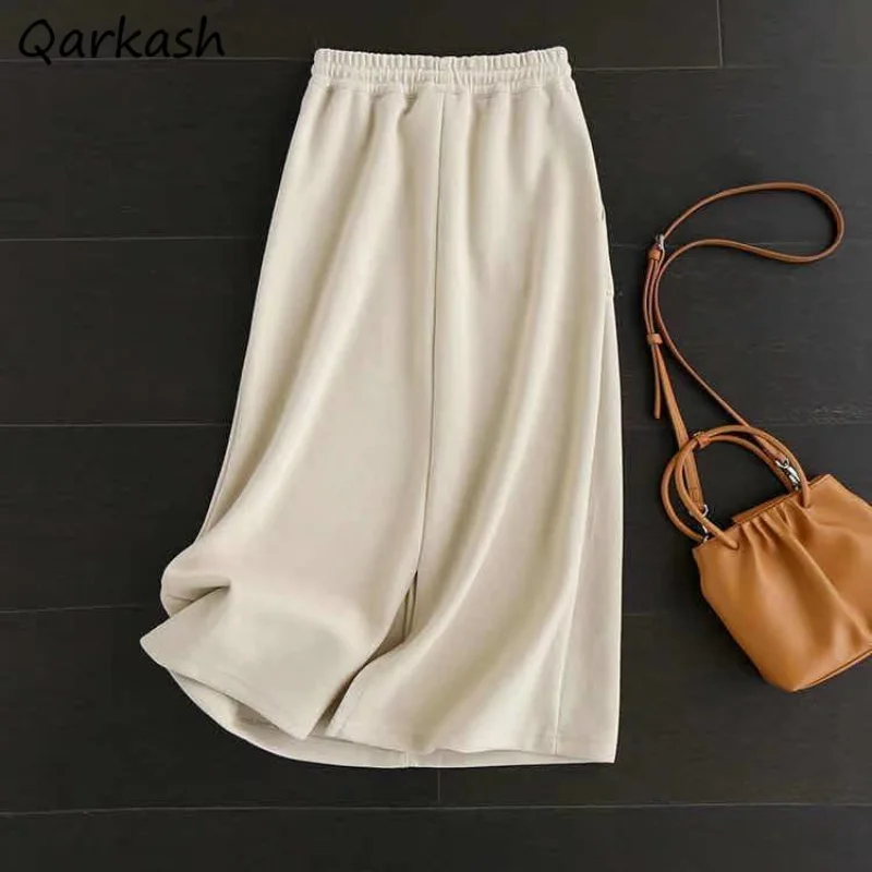 

Женские асимметричные юбки-джоггеры, винтажные прямые уличные юбки средней длины с разрезом сзади для лета, Женская Повседневная универсальная одежда Ulzzang, новинка