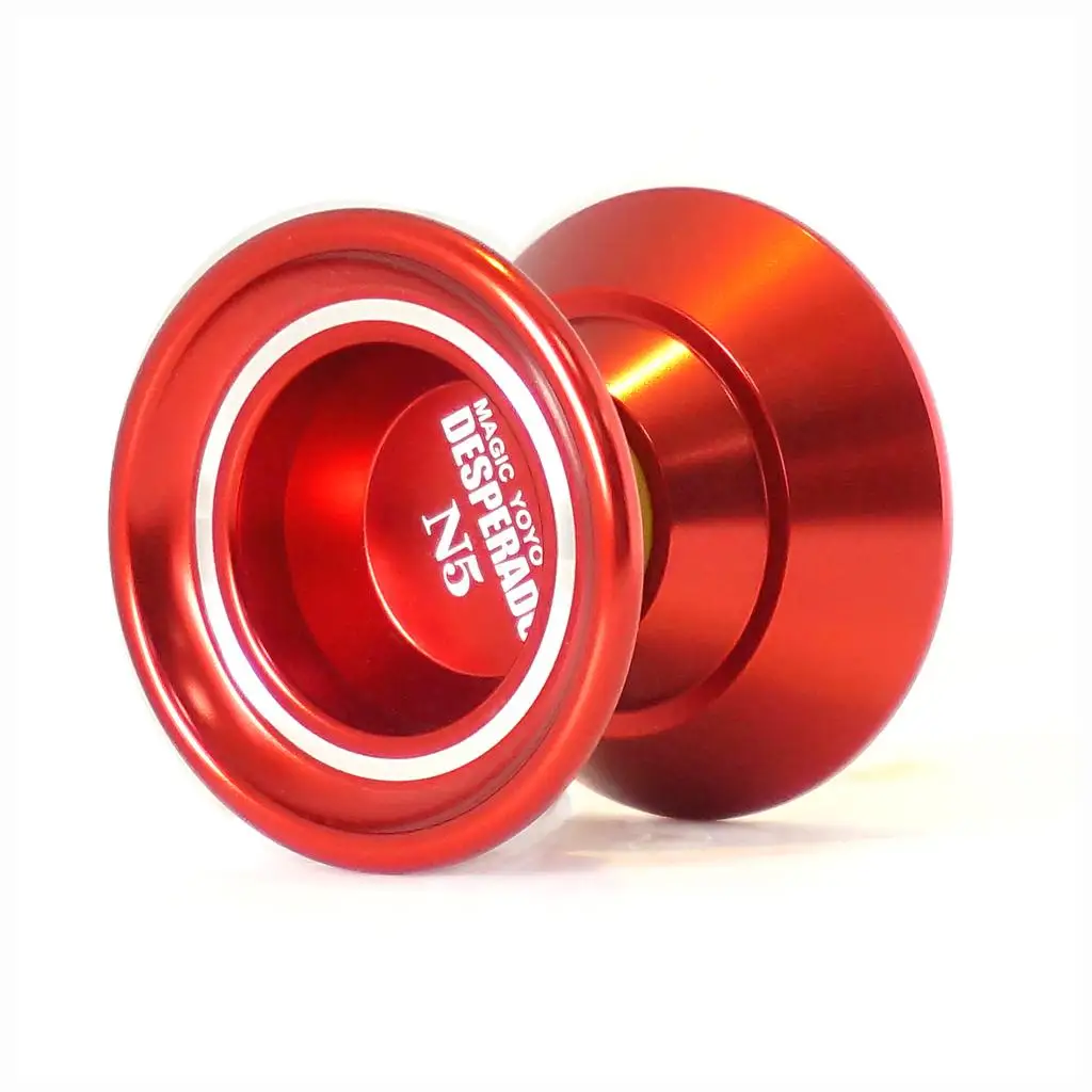 Unresponsive YOYO N5 Alloy Professional Yo-yo for 1A 3A 5A String Trick Play - Red images - 6