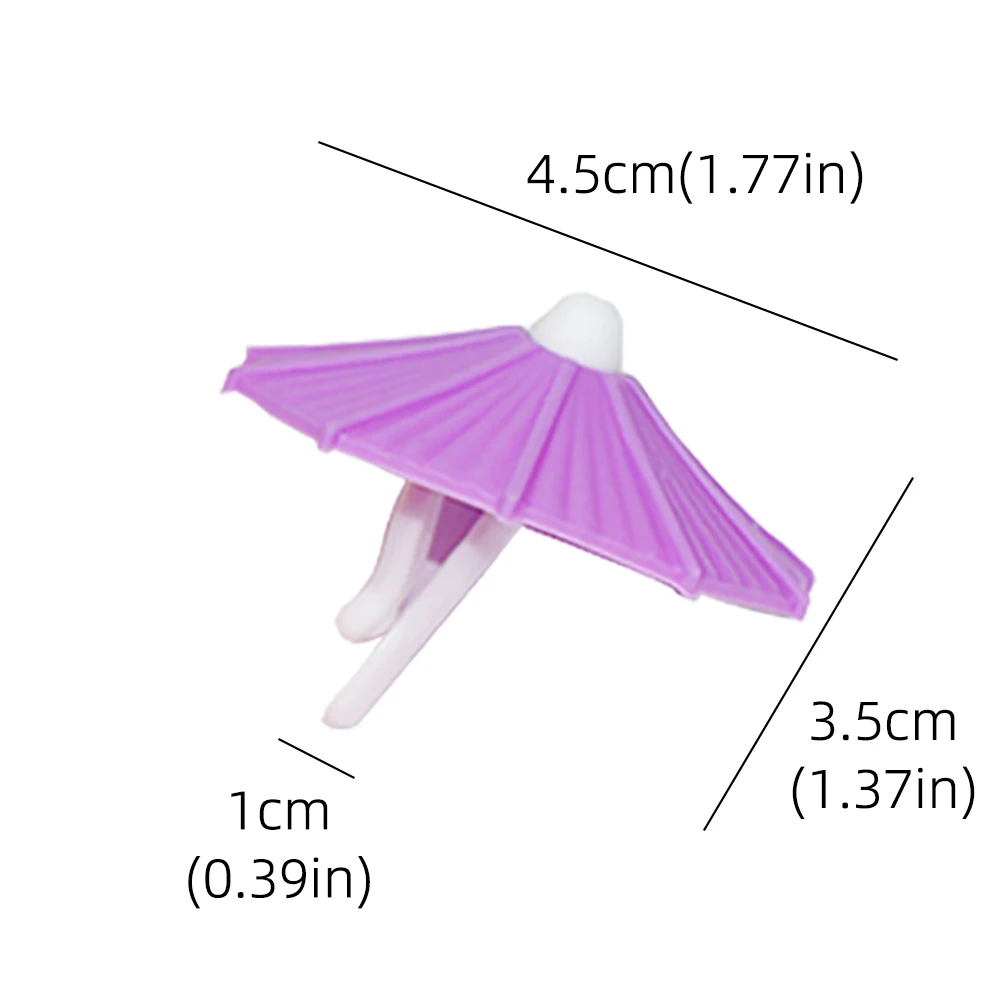 Description Picture 5 of itemOriginality Umbrella Wine Glass Markers Drinking Cup Identifier Sign Mark Party Supplies Wine Glass Charm Labeling Party Supplie