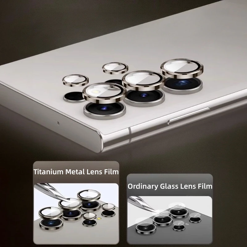 Premium Metal Lens Glass Protector for Samsung Galaxy Ultra Series