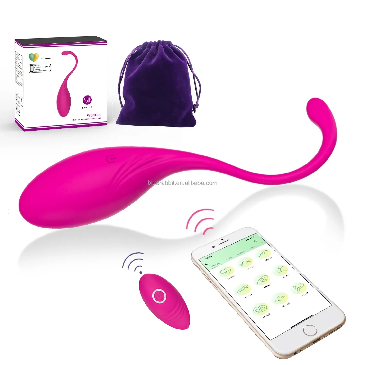 App Remote Controlled Kegel Balls Pelvic Floor Tightening and Bladder Control Strengthening Ben Wa Balls for Women
