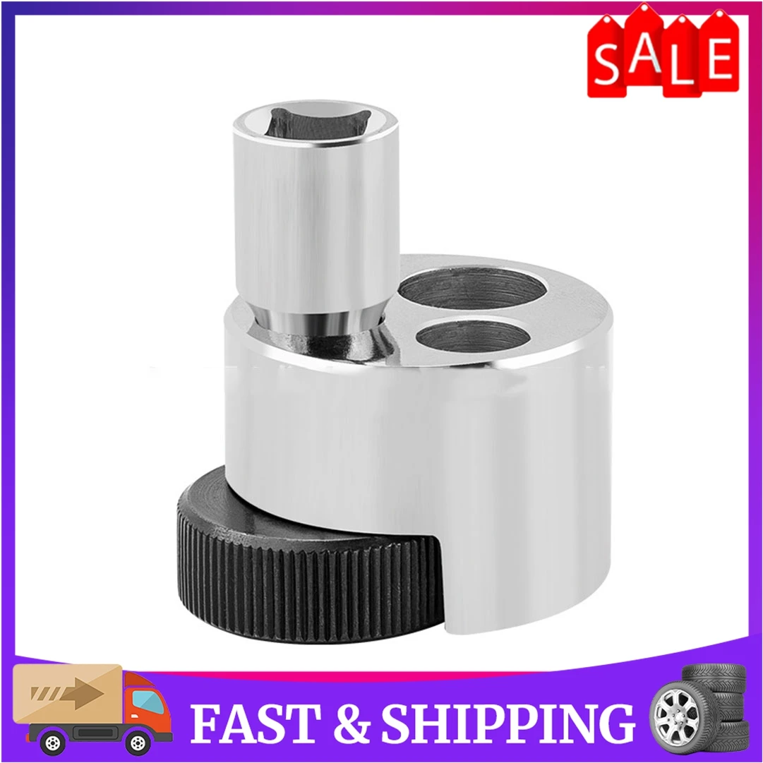 

Car Stud Extractor Broken Bolt Puller Remover Tool For 1/2Inch Drive Ratchet For 1/4Inch 6mm To 3/4Inch 19mm Studs 2.76x2.17Inch