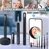 Wireless Wax Remover, Camera HD Ear Endoscope Spoon Pick Cleaning Tools Kit 1