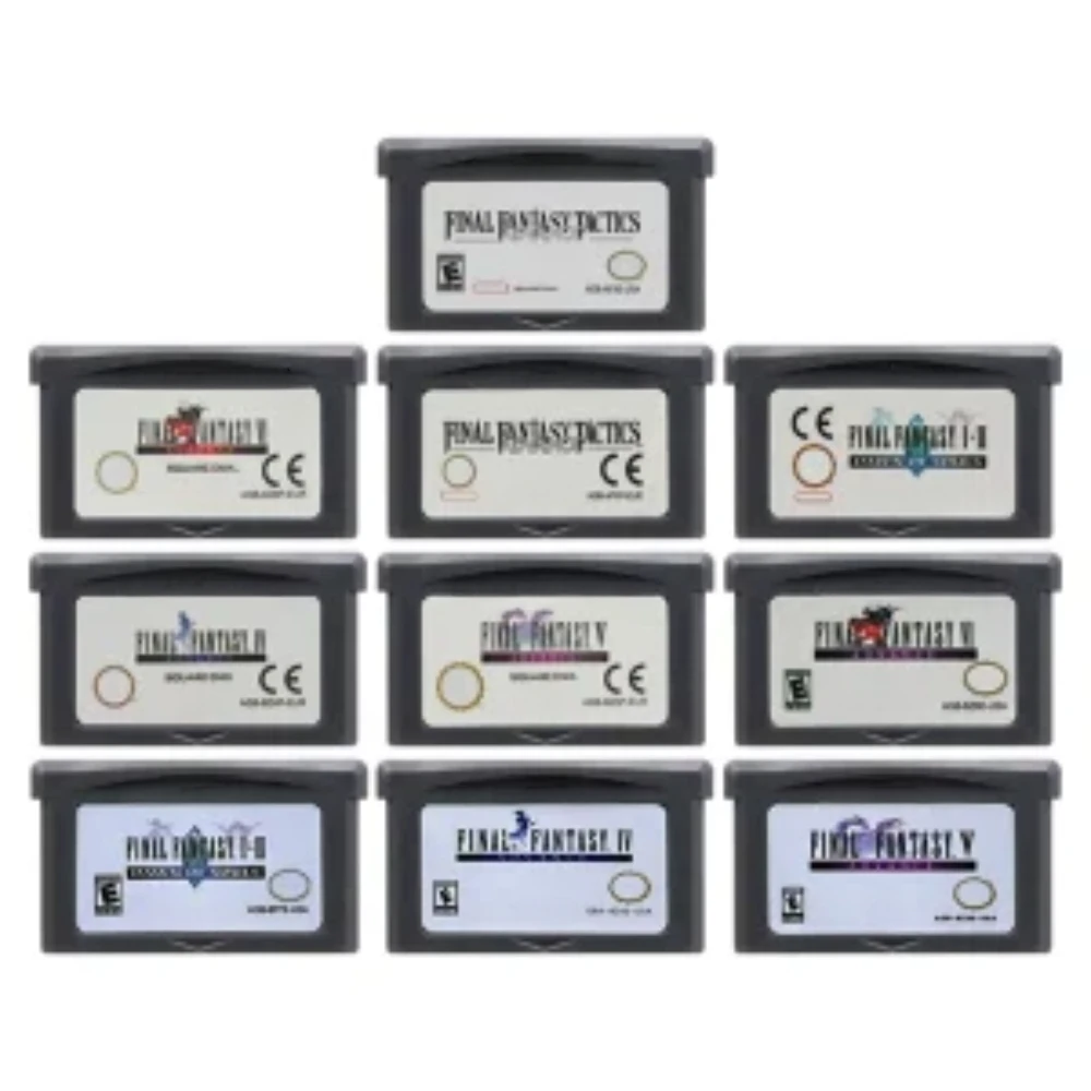 Write Card FF Final Fantasy 1+2 4 5 6 TACTICS Cartridge for Advance GBA SP NDS NDSL English Console Tool