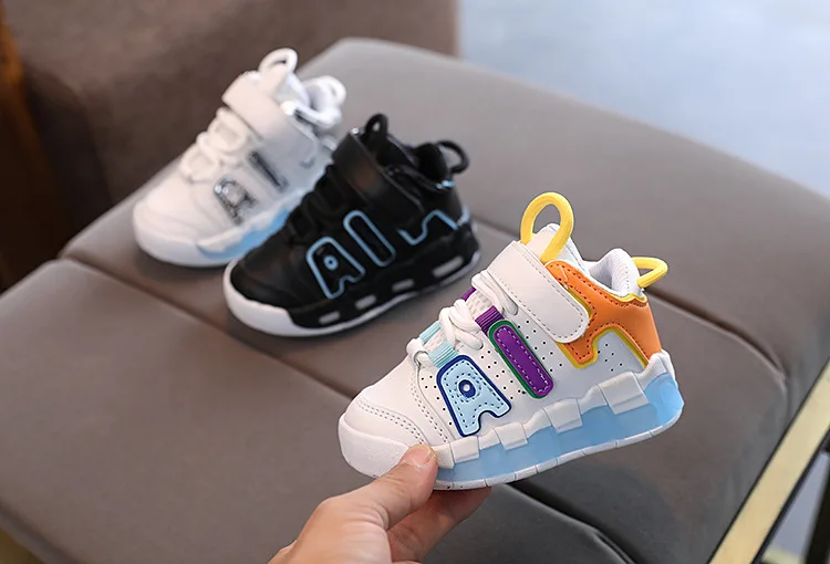 Childrens Casual Fashion Shoes - Breathable Soft Soled Sports Shoes for Ages 1-6