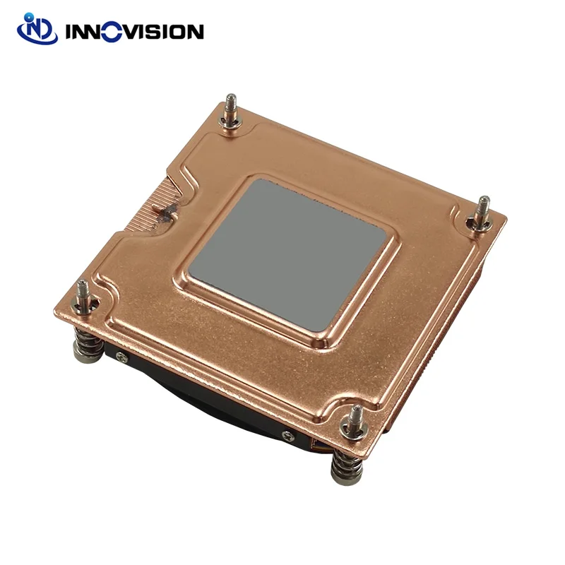 Dissipador de Calor Ativo Cpu Cooler para Intel Lga1700 78x78 mm Espaçamento de Furos Tdp 180w Vapor Chamber Base Novo 1u 1700 - Imagem 2