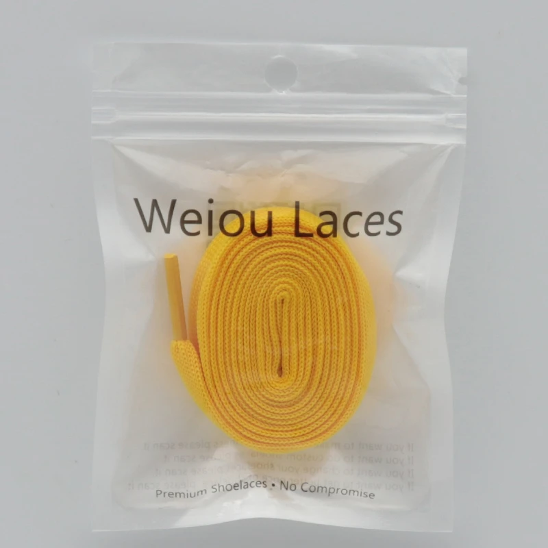 Weiou Premium Laces15MM Knitting Shoelaces Stretch Braided Wide Polyester Cords Men Women Sneaker 350V2 For Drop Shipping шнурки