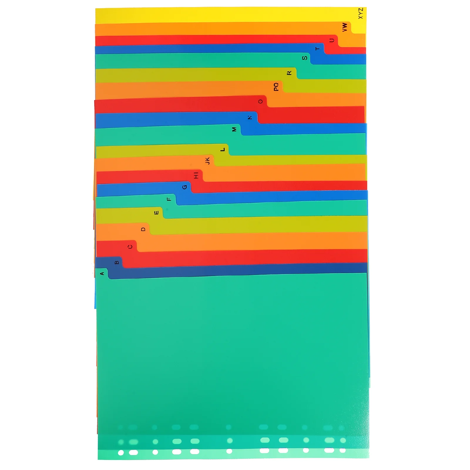 

21 шт., пластиковые разделители для блокнота