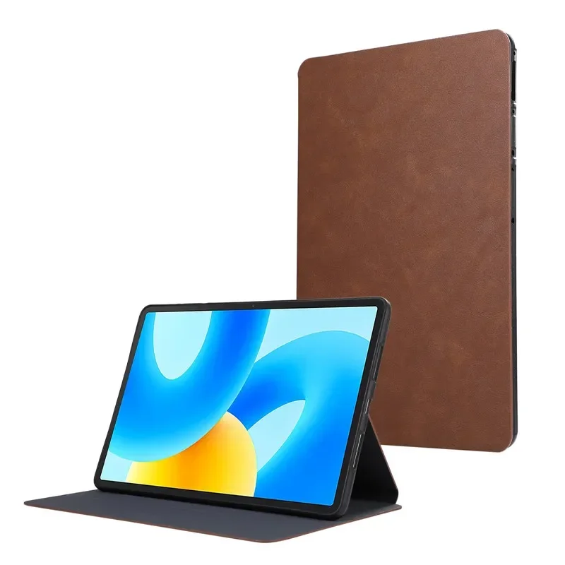 Elegant PU Leather Tablet Case with Soft TPU and Stylus Holder