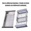Double Bowl Composite Drop-in Kitchen Sink 2 Bowl Set Stainless Steel 30" Inset Kitchen Sink + Waste 5
