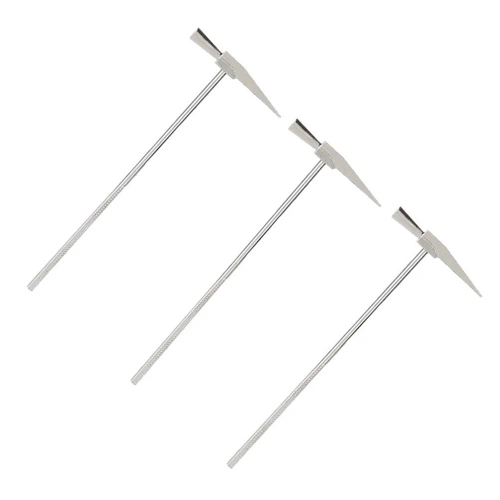

3 Pcs Claw Tuning Hammer Kalimba Hammers Long Handle Tuner Thumb Piano Mini Iron Percussion Instrument Accessories