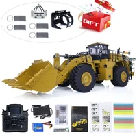 In Stock 1/14 HUINA KABOLITE Hydraulic RC Loader Updated K988 Finished Remote Control Car Earth Mover Truck Toucan Toys for Boys 1