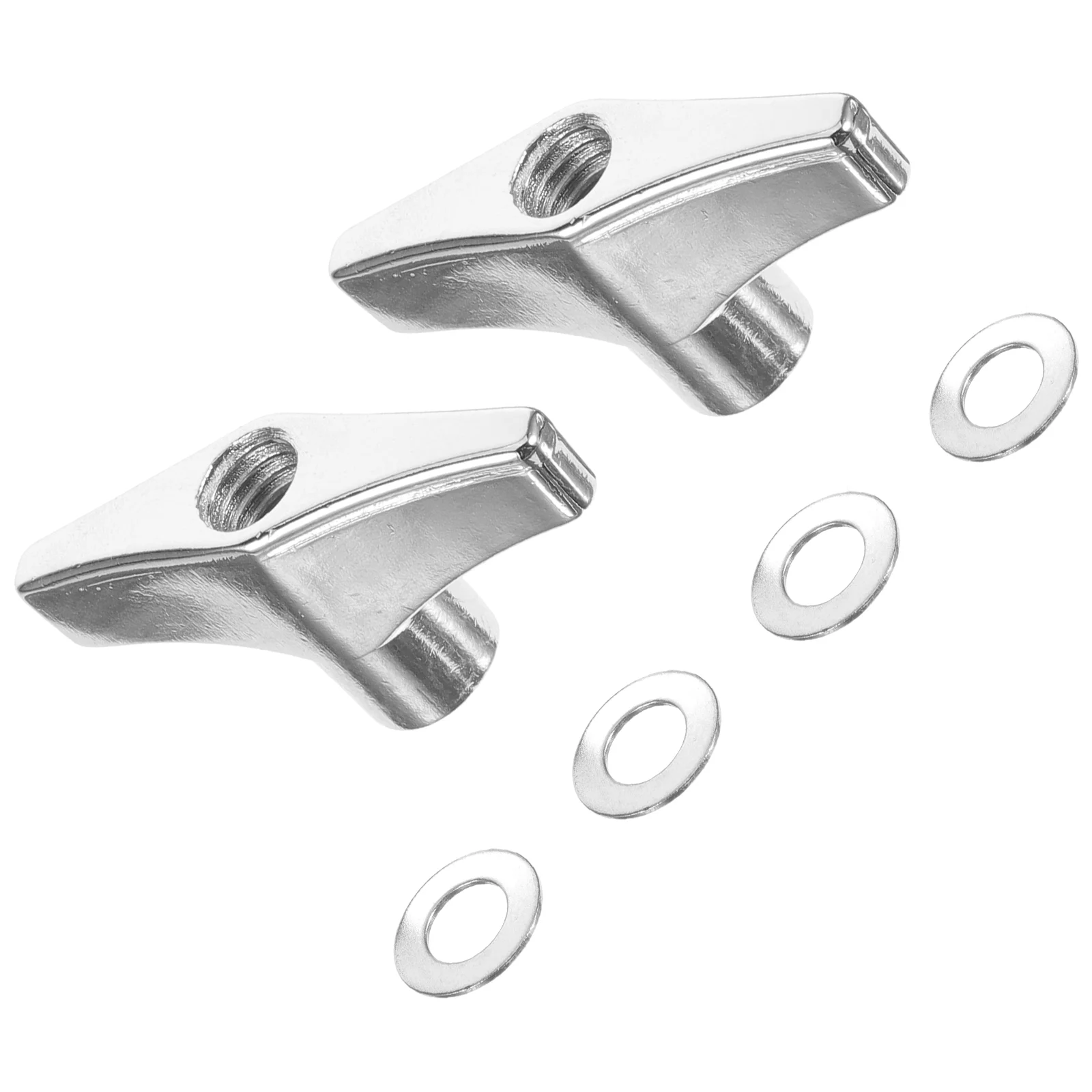 Cymbal Fixing Screw Cap Wiper Mounting Nut Snare Drum Stand Knob Jazz Set Accessories Gasket Wing Nuts Fasteners
