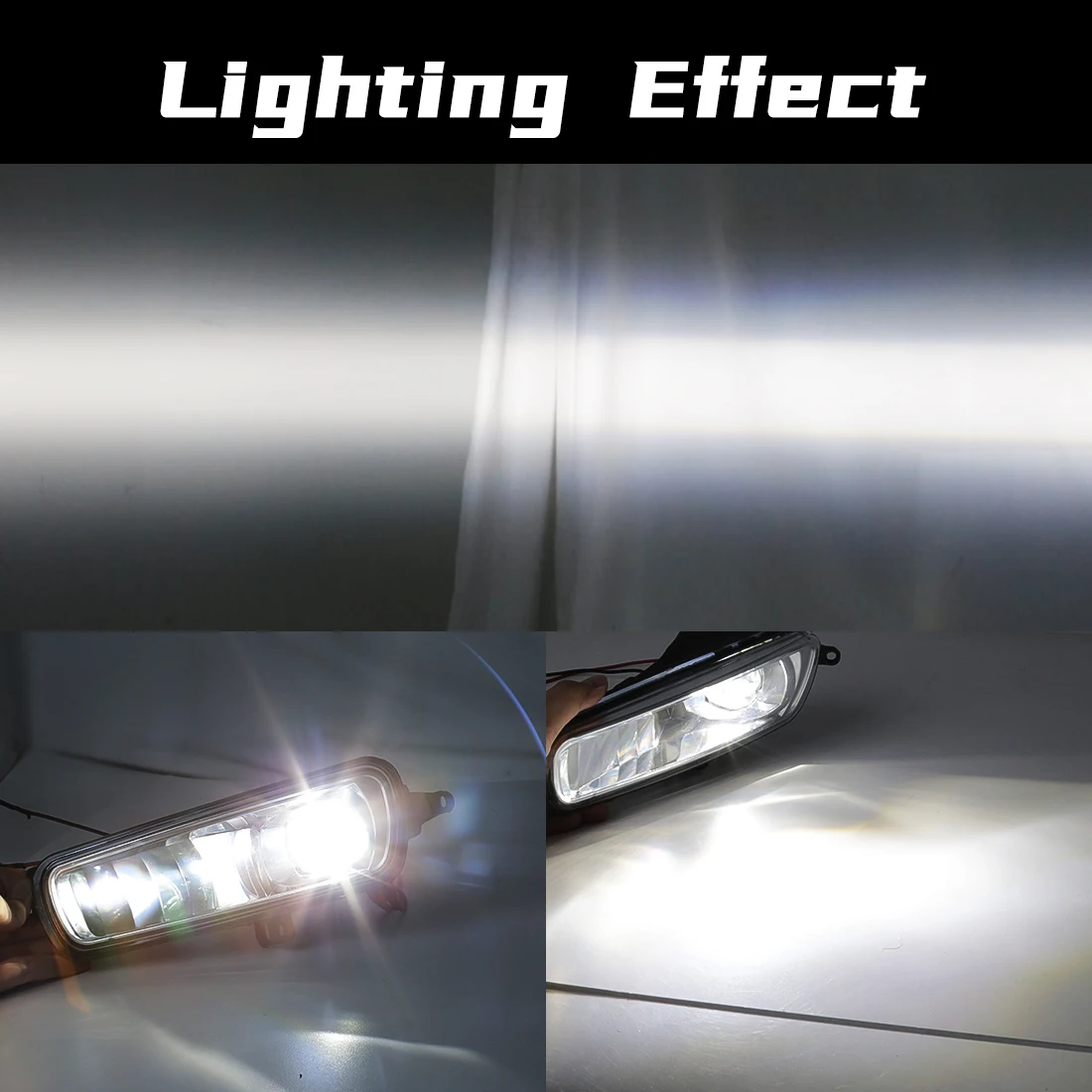 Auto Mistlamp Mistlamp 9 LED Auto Ronde Mistlicht DRL Dagrijverlichting