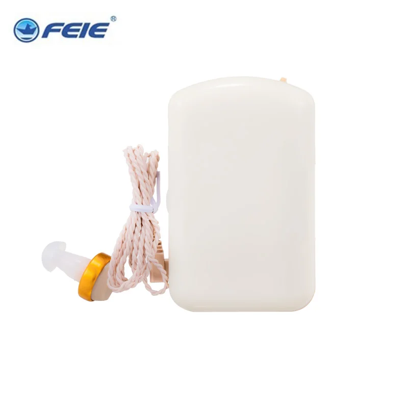 S-7A Pocket Hearing Aid Sound Amplifier for Severe Hearing Loss Adjustable Voice Volume with Earplugs Ear Care Hearing Aids 3