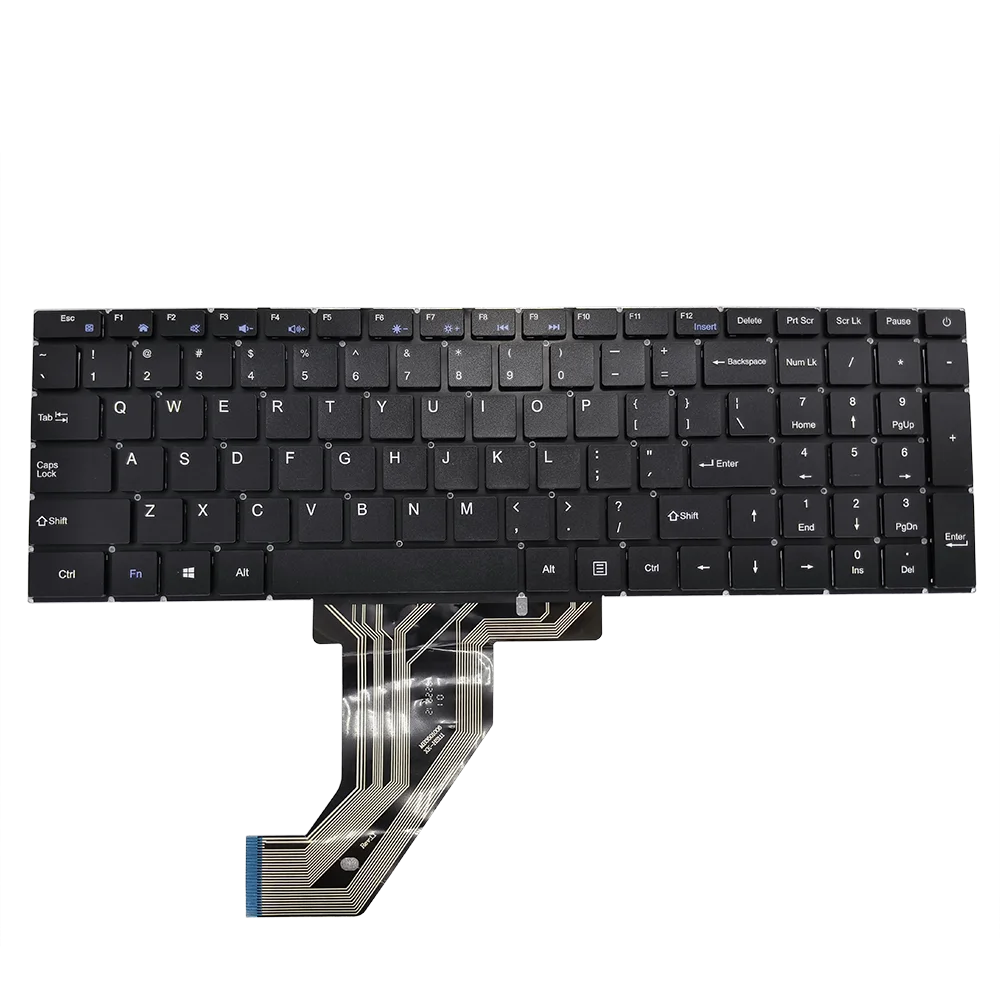 Inglês Notebook Keyboard sem Backlight Apto para Dere r9 Pro Mb3501006 Xk-hs111 Laptop pc Parts Teclado Versão us - Imagem 2