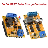 DC 100W 8-30V 5A 6A MPPT contrôleur de Charge solaire panneau de Charge solaire batterie au Lithium panneau de contrôle de Charge solaire 1
