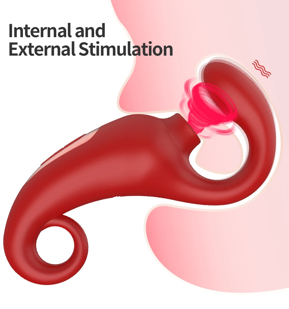 Clitoral Vibrator with Tongue Beat Stimulation
