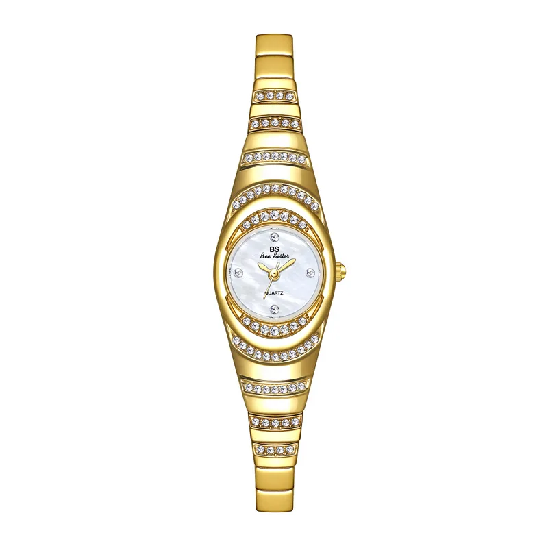 Women Watches UTHAI Female Diamond Snake Bracelet Wristwatches Women's Personalized Fashion Quartz Opening Clock Watch