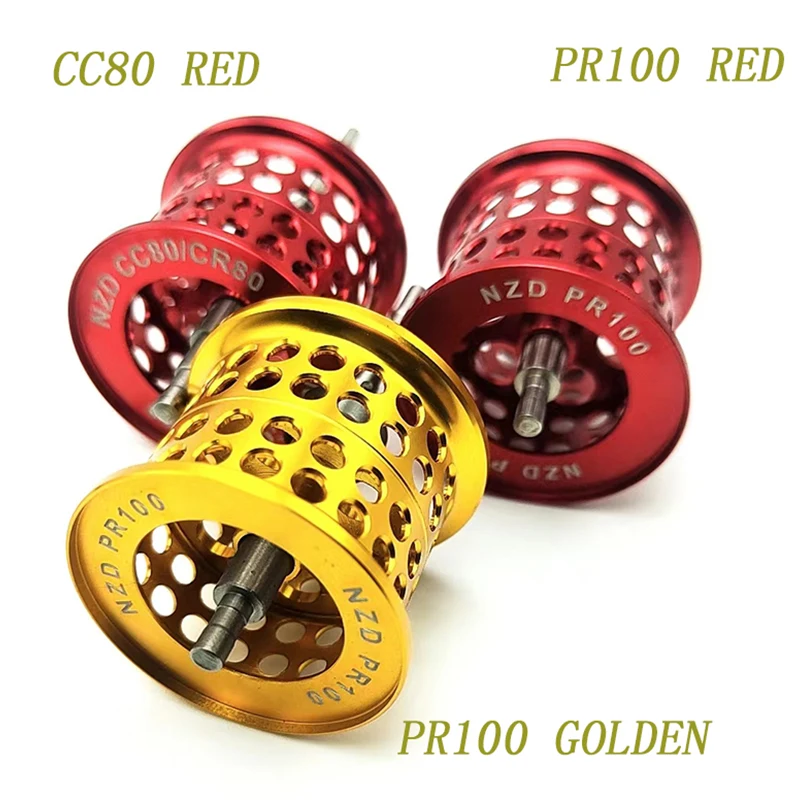 

Linmofish NEW CC80 PR100 REEL ,14g Micro - line glass，red and golden，Factory direct,Provide customized