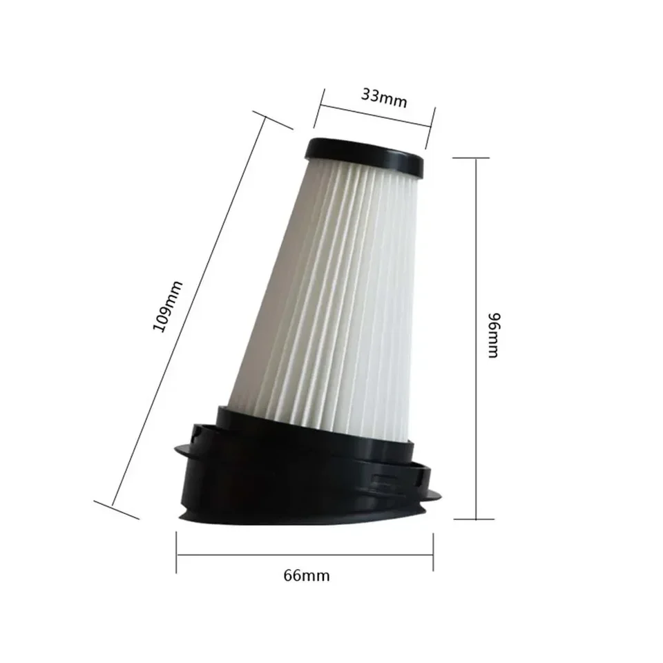 FUBESK - 2 Filtri Di Ricambio Per Aspirapolvere Ciclonico 21,6V - Compatibili Con Domo, Invictus, Beko BKK 1421, Arcelik K 6120 E Altri Modelli - 2