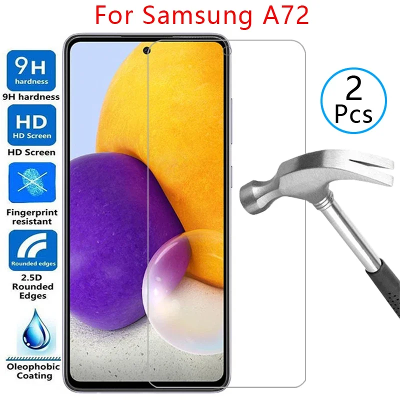 

tempered glass case for samsung a72 cover on galaxy a 72 72a 4g 5g phone coque bag samsun samsumg sansung samsunga72 galaxya72