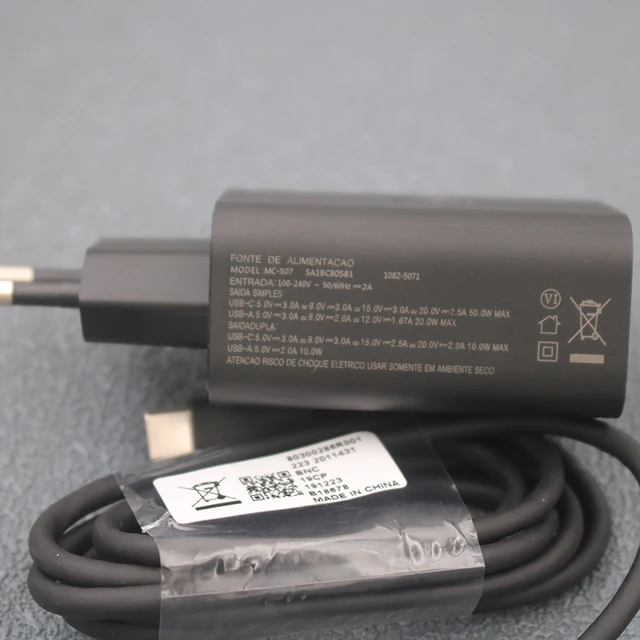 For Motorola Edge 40 30 50W Charger EU Dual Port PD Power For Motorola Edge 40 30 50W Charger EU Dual Port PD Power