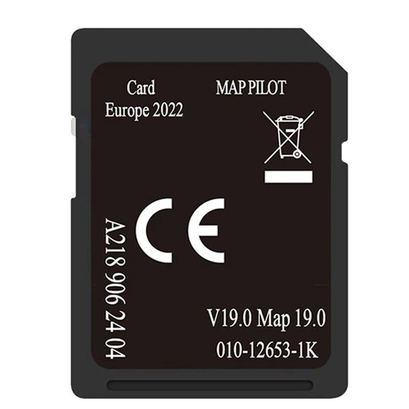 A218 V19 Navigation Card for Mercedes-Benz CLA-CLASS From 2014- Europe Map / A218 906 2404 Map Card navigation map card