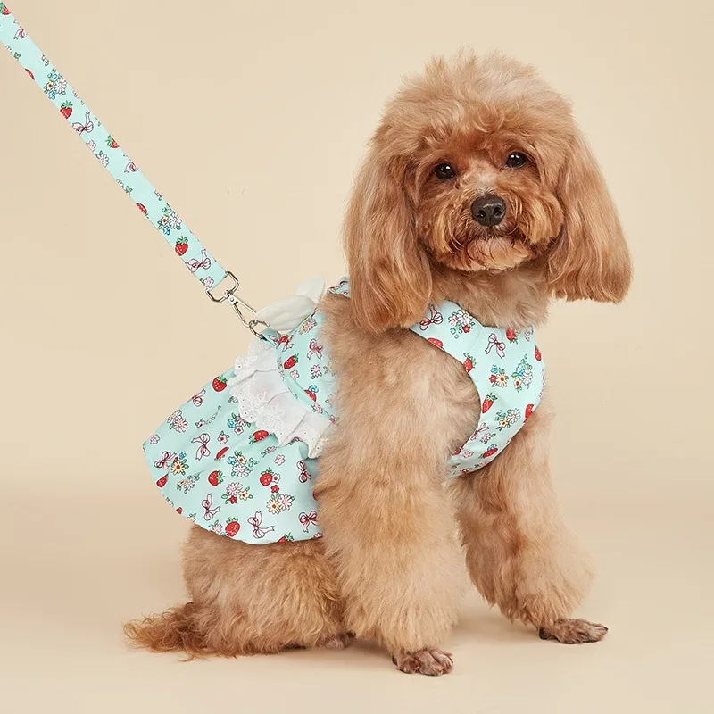 Pet clothing, dog summer clothing, pet pet skirts