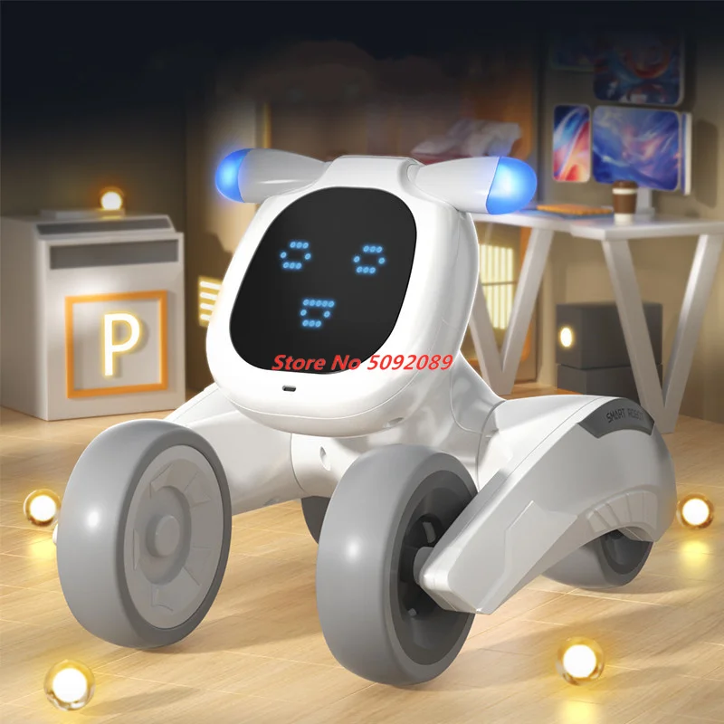 Smart Voice Control Program Robot Dog Talking RC Robot 2.4Ghz Walk & Dance Interactive Pet RC Robot  Intelligent Kid Gift Toys 2