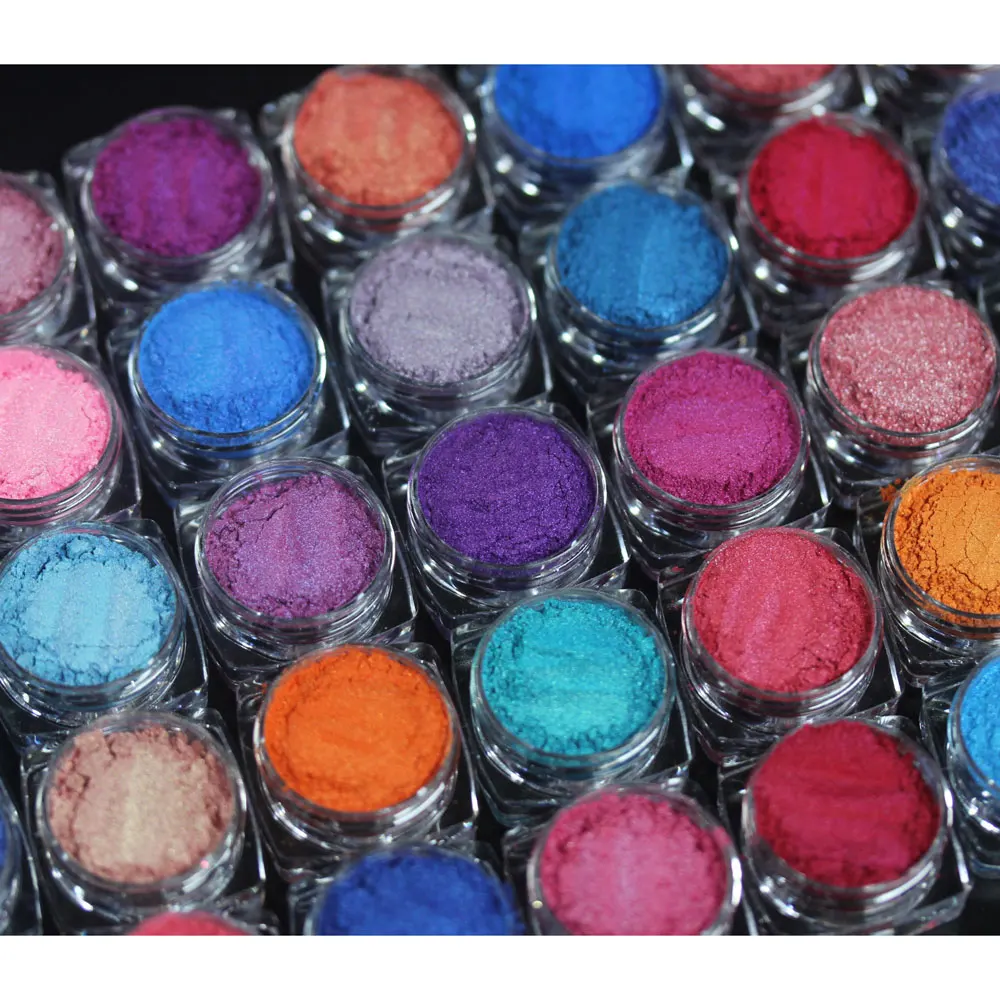 Bulk Cosmetic Mica Colorant Powder Natural Pigment for Epoxy Resin Lip Gloss Soap Making Bath Bomb Art Crafts Painting Dye Nails mica powder