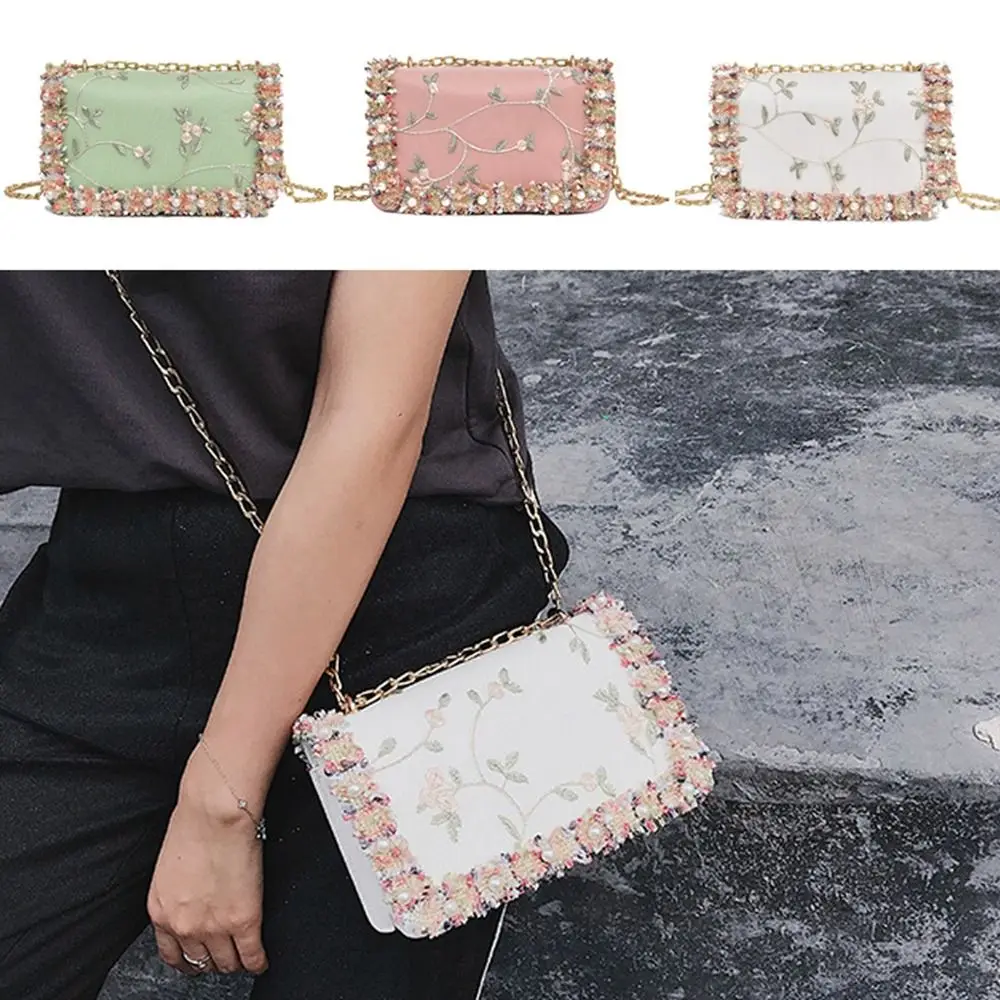 

Сумка-мессенджер из искусственной кожи с цветочным рисунком, многофункциональная Повседневная кружевная сумка через плечо с цветочным рисунком для женщин