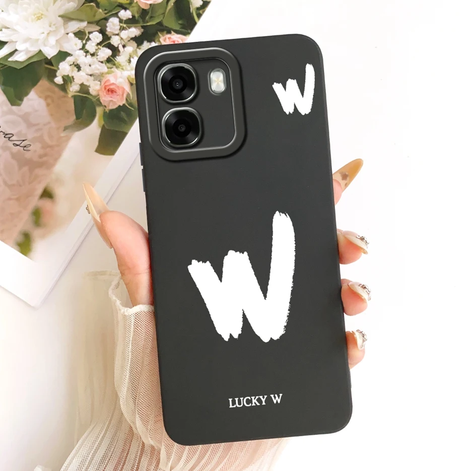 Cute Lucky Letters Soft TPU Phone Case Back Cover s