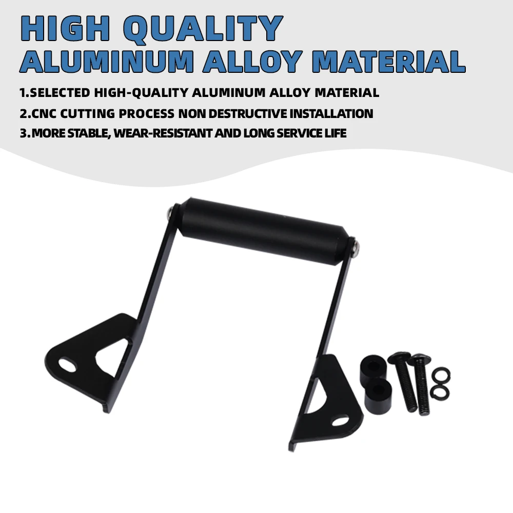 Motorcycle Accessories Phone Holder & GPS Navigation Bracket Handlebar Adapter