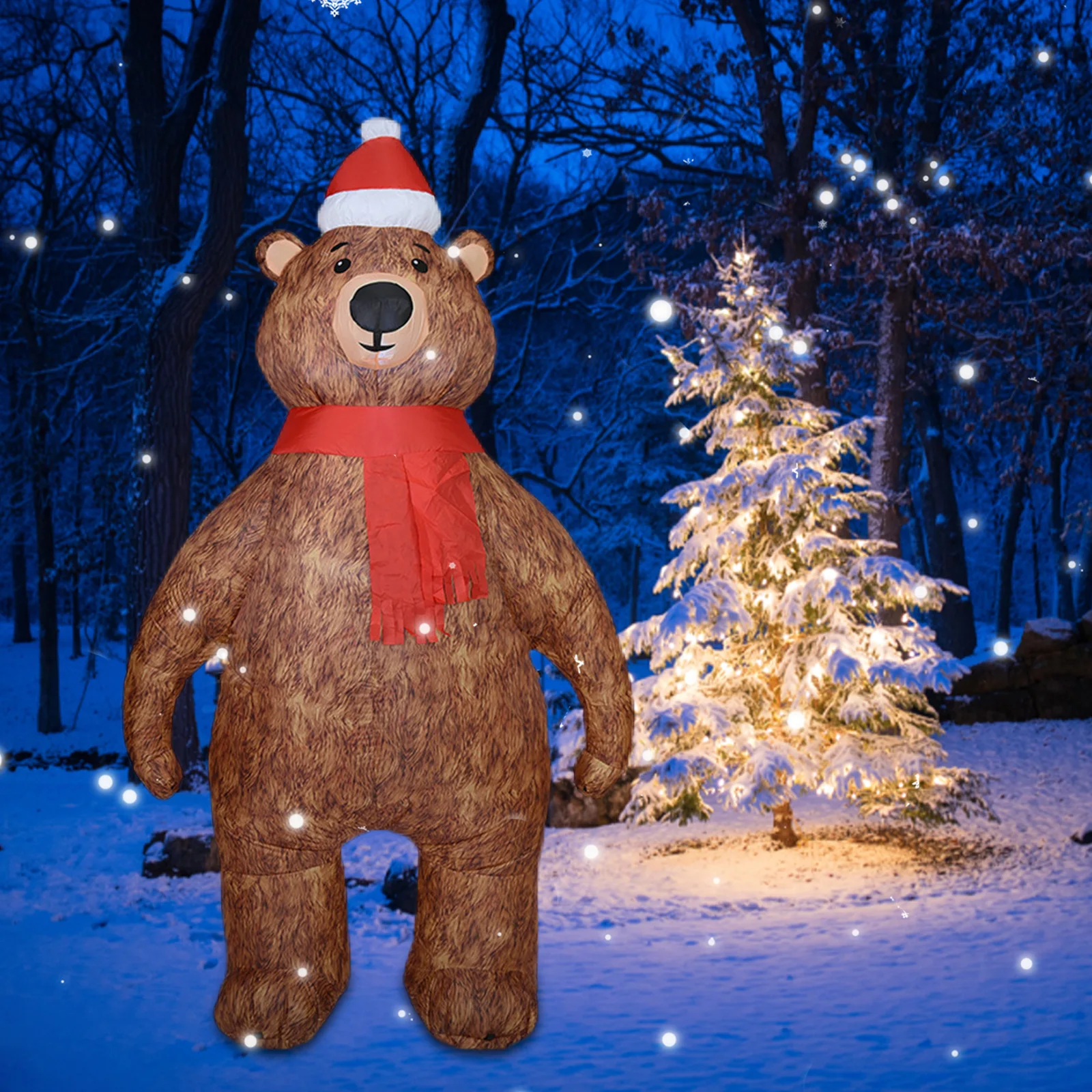 Giant Inflatable Christmas Decorations Outdoor Bear Christmas