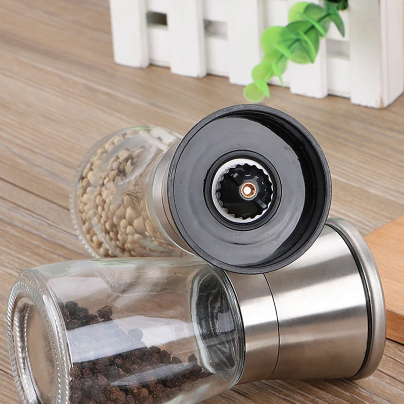 Stainless Steel Spice Salt and Pepper Grinder Kitchen Accessory 1PCS
