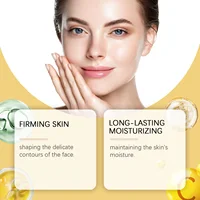 Crème hydratante au collagène pour le visage, lissante, même le teint, améliore la fermeté de la peau, rétrécit les Pores, peau radieuse, nourrit, Lotion pour le visage 3