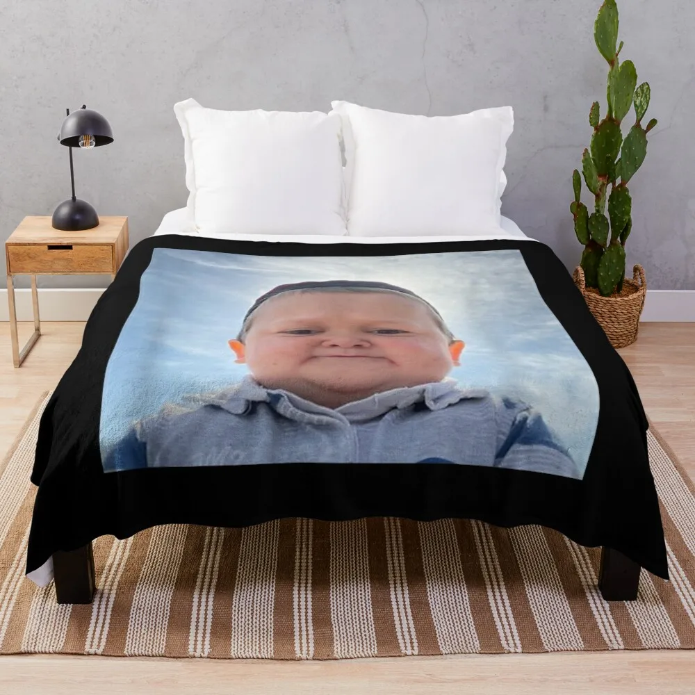 

Hasbulla - Hasbulla Hasbullah smile - Hasbullah Throw Blanket