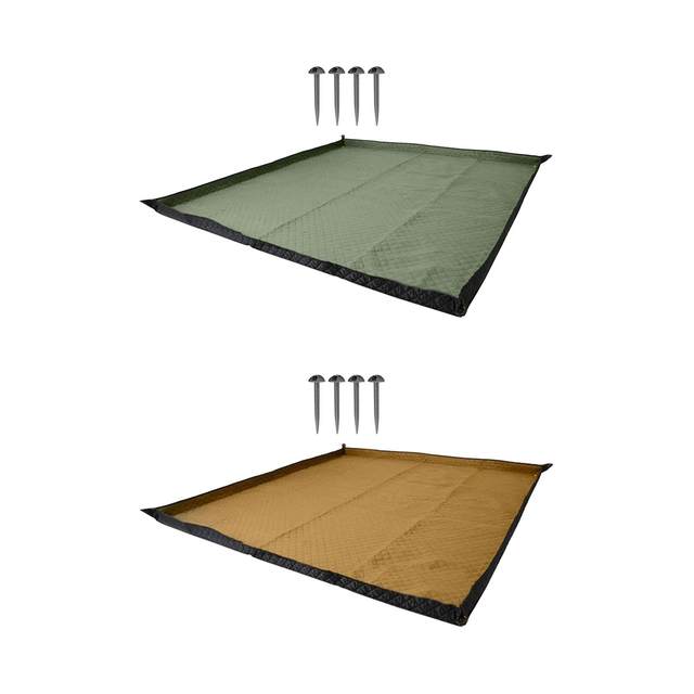 Camping Blanket Picnic Blanket Carpet Foldable with Carry Strap Sleeping Mat