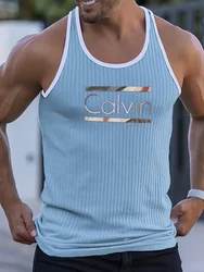 Men's Sleeveless Muscle Training Vest with Racerback Design for Gym and Fitness Workouts (3)